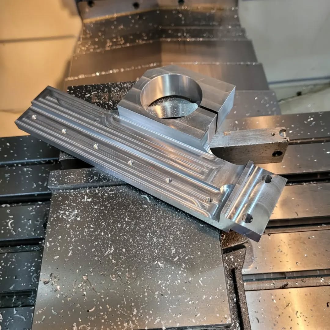 Soportes para empaquetadoras fabricados en Aluminio 7075 con mecanizado CNC